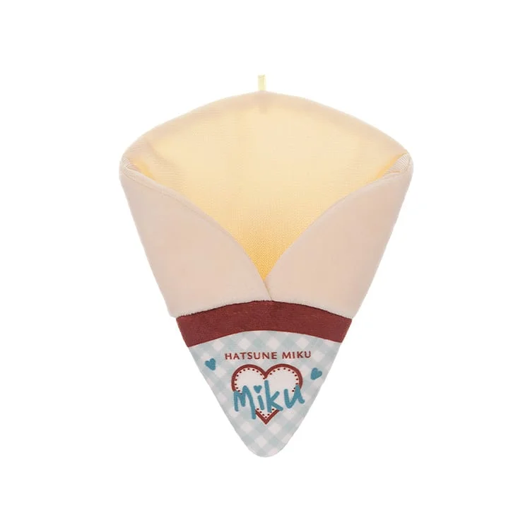 HATSUNE MIKU - Crêpe Mascot A - Keychain Pouch 15x17cm